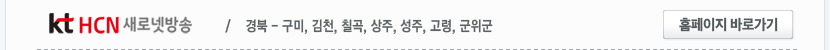 kt HCN 새로넷방송